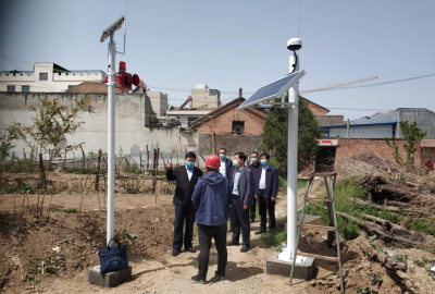 熱烈祝賀咸陽市四縣（市）2022年地質災害普適性測預警項目監測設備順利上線